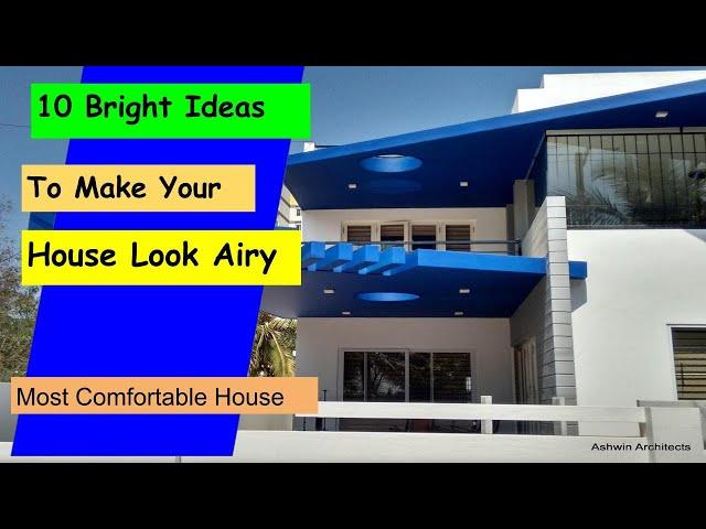 10 Bright Ideas to Make Your House Airy  [ Tiny house living ]