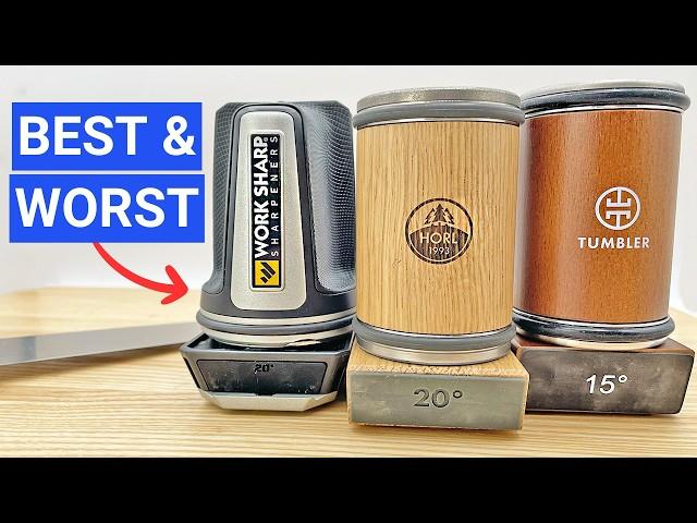 Best Rolling Knife Sharpener? Horl 2 vs. Tumbler vs. Work Sharp