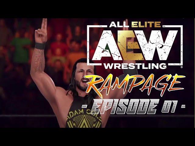 GreyGuyver - PlayStation - WWE2K22 - AEW/WWE/NJPW/ROH - Episode 1 - Rampage