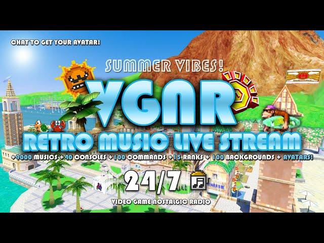 Video Game Nostalgic Radio [24/7] Retro Music Live Stream​Nintendo, SEGA, PlayStation, PC...