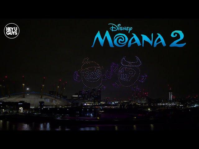 Moana 2 - London Drone Show