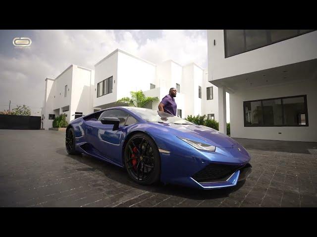 Touring a Luxury Estate in Ghana with a Lamborghini!