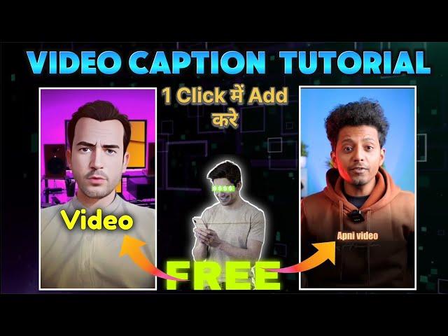 Best Hindi AI Caption Generator 2025 | Auto Subtitles for Viral Shorts & Long Videos (All Languages)