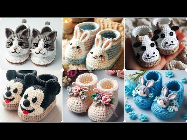 Crochet baby Booties ideas 2024||Crochet boots for baby||Crochet boots collection 2024