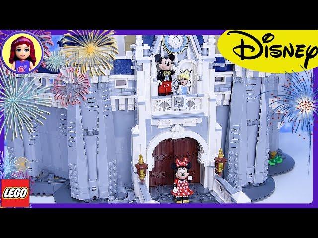 LEGO The Disney Castle Speed Build Review - Part 1