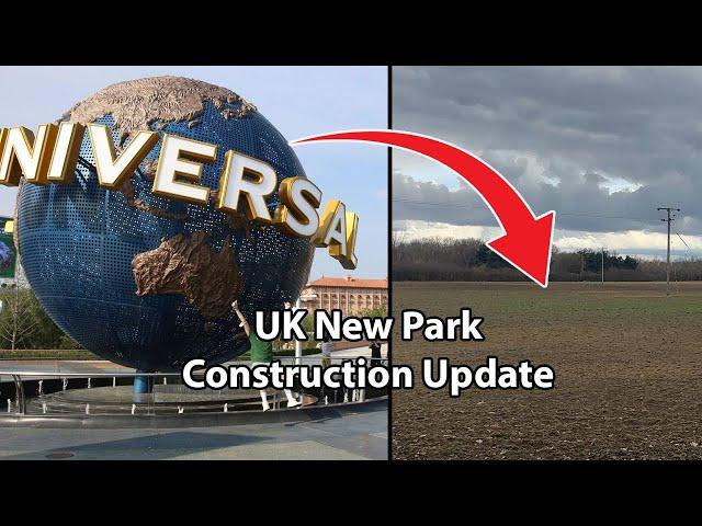 Universal Studios Is Coming To The UK!!! Construction Update 1