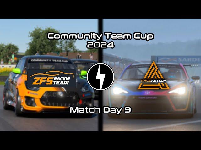 Community Team Cup 2024 | Match Day 9 | ZFS Racing Team vs eSports Race Asylum