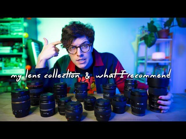 My Lens Collection! What I Recommend