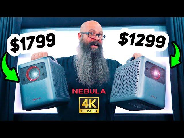 Which One IS BETTER? // Anker Nebula Cosmos 4KSE vs Laser 4K - for your Home Theater!