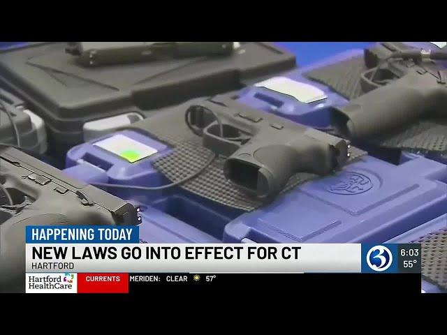 New gun laws are in effect