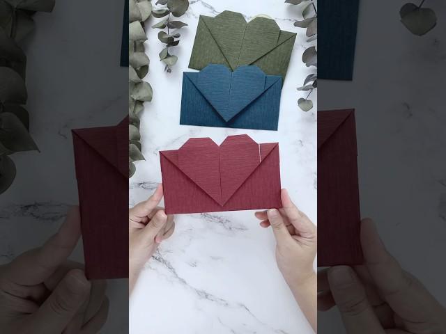 Origami Heart Envelope