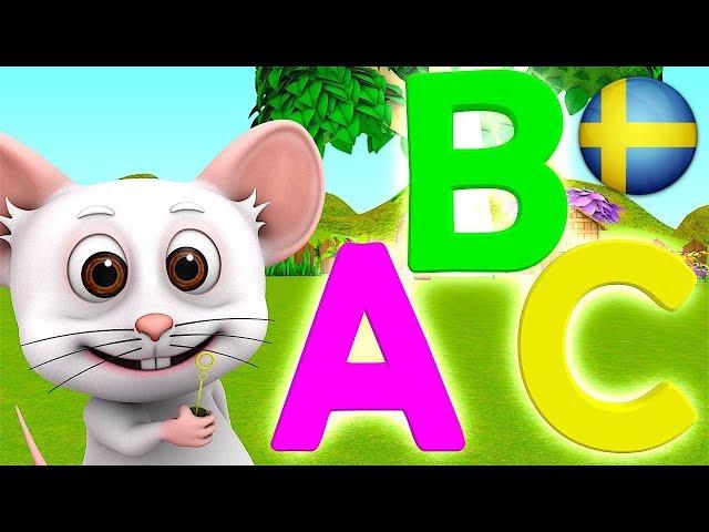 ABC Sången | Svenska Barnsånger | Busigt Lärande | Barnmusik | Förskola Låtar | 3D Rim