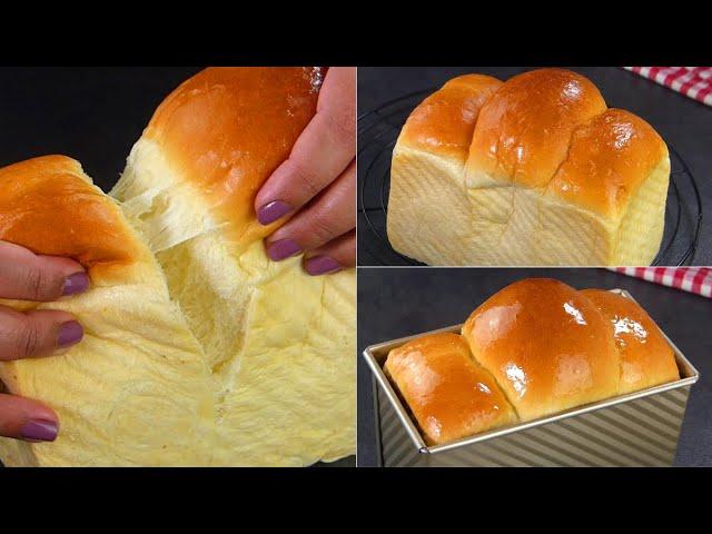 Cotton Soft Milk Bread / Milk Loaf Recipe by Tiffin Box | Japanese Milk bread | Hauswirt Stand Mixer