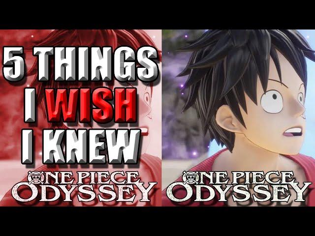 One Piece Odyssey: 5 Things I WISH I Knew! - Hints and Tips for Beginners!!