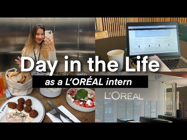 Day in the life as an intern at L’Oréal (France)