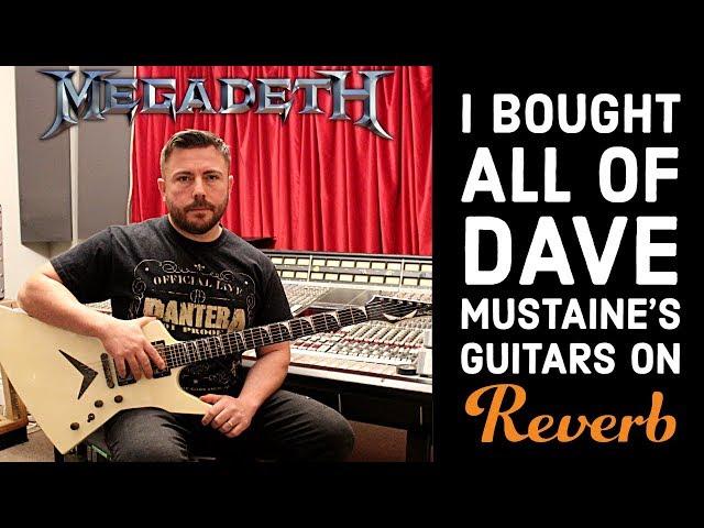 I Bought All of Dave Mustaine's Megadeth Guitars on Reverb!