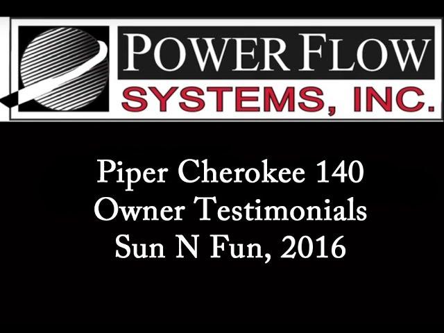 Cherokee Testimonial Sun N Fun
