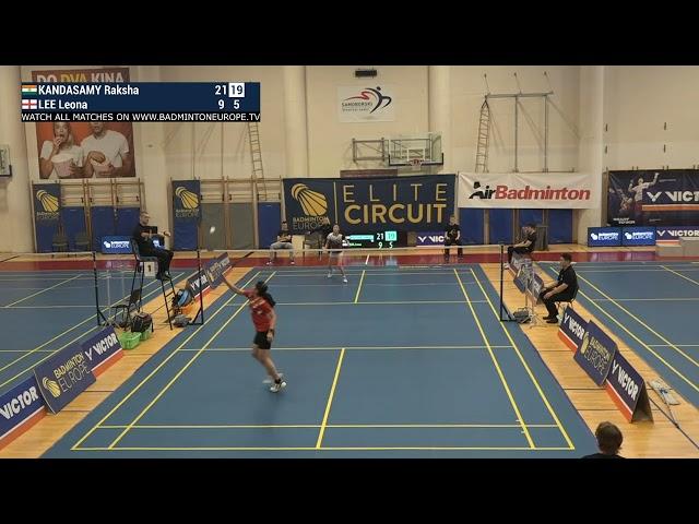 Match point - Raksha Kandasamy vs Leona Lee - WS, Final - Croatian Int. 2024