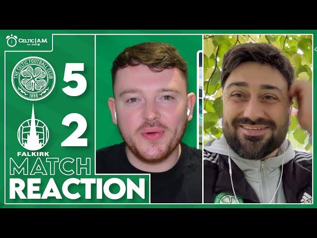 "We learned a lot today" | Celtic 5-2 Falkirk | Match Reaction