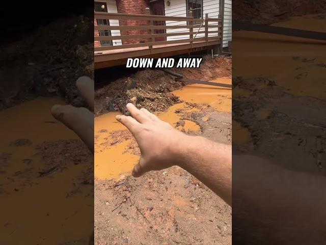 How I Waterlogged my Backyard