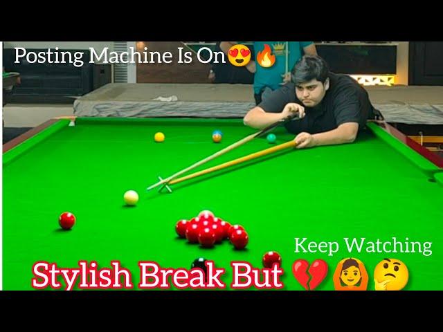 Umar Khan Stylish Break against Umair Johny  | Pakistani Stephen Lee  | Snooker Champions Official