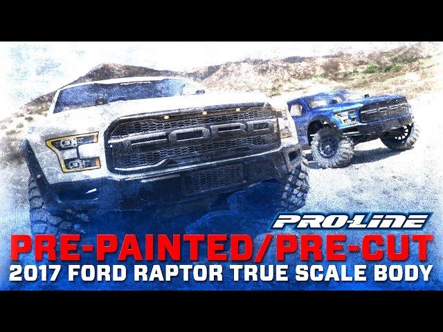 Pro-Line Pre-Painted/Pre-Cut 2017 Ford F-150 Raptor True Scale Body