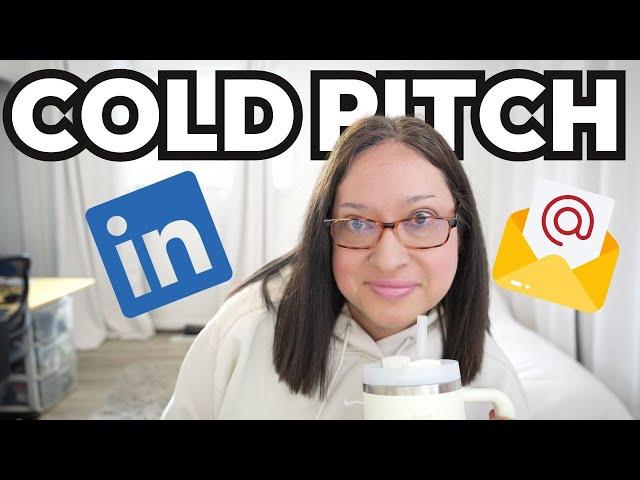 How to COLD EMAIL freelance writing clients to earn money with writing jobs | pitching process