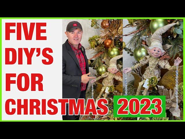 Christmas 2023 / Five Gorgeous And Affordable Christmas DIYS / Ramon At Home Christmas