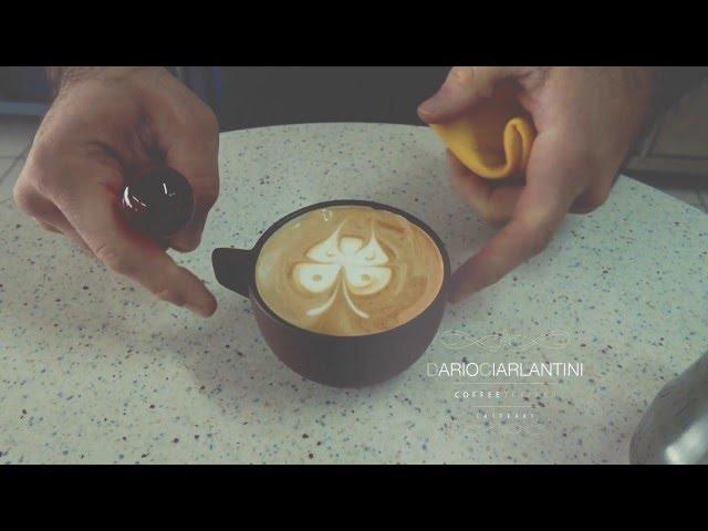 Latte Art - Dario Ciarlantini Coffee Trainer - Butterfly