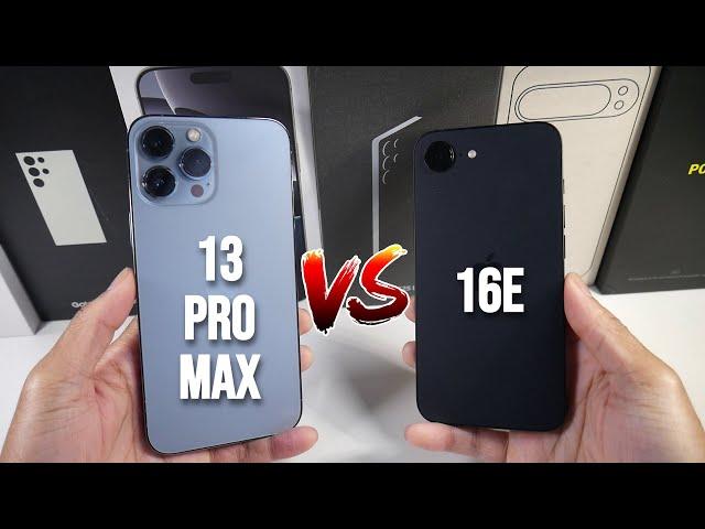 iPhone 16e VS iPhone 13 Pro Max - Should You Buy Used? (Camera Comparison, PUBG & Display & Speed)