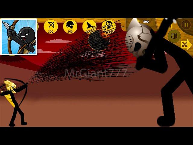 SHOOTING 1 BILLION ARROW KYTCHU ARCHER VS FINAL BOSS MOD | Stick War Legacy | MrGiant777