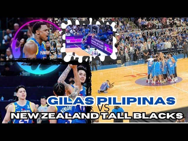 SUMPA WINAKASAN SA MOA ARENA | GILAS PILIPINAS VS NEW ZEALAND TALL BLACKS FIBA ASIA CUP 2025