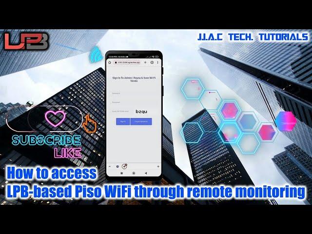 How to access LPB-based Piso WiFi through remote monitoring