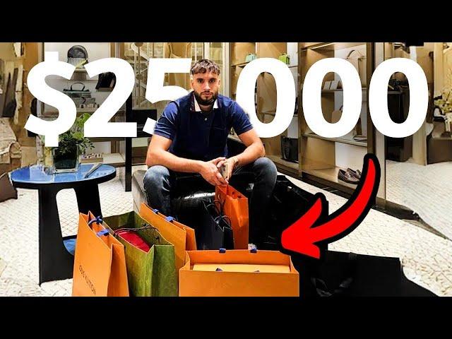 My Insane $25k Designer Shopping Spree (Gucci, Louis Vuitton, Dior)