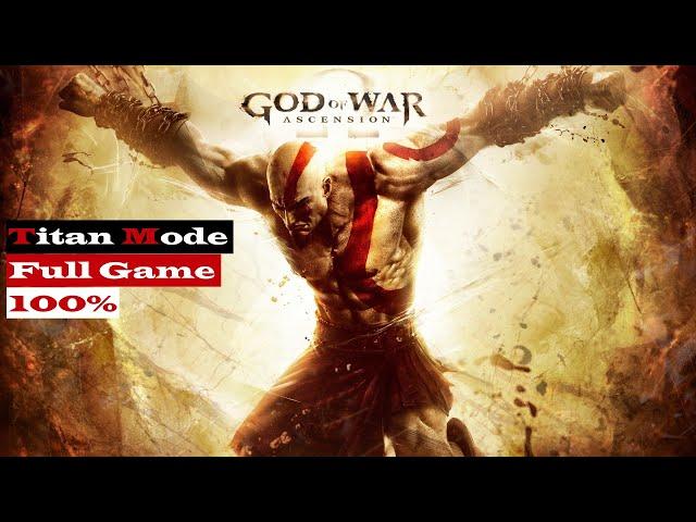 God of War: Ascension - Full Game 100% [No Damage] TITAN MODE| All Cutscenes + Ending 