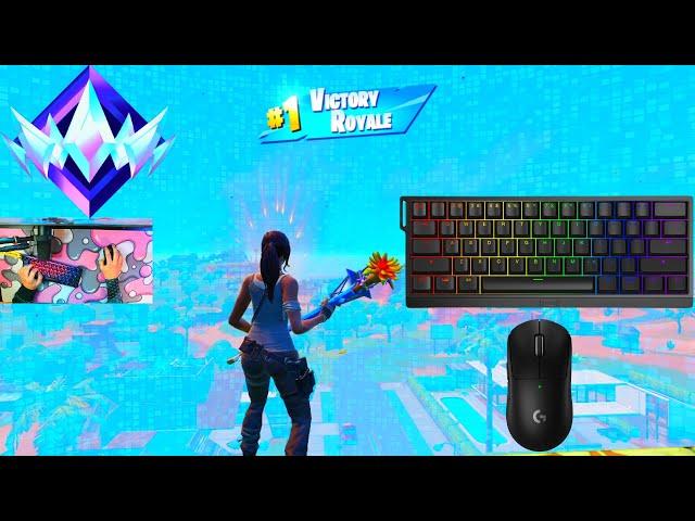 [1HR]Wooting 60HE ASMR  Fortnite OG Ranked Reload  Satisfying Keyboard Fortnite 360FPS 4K