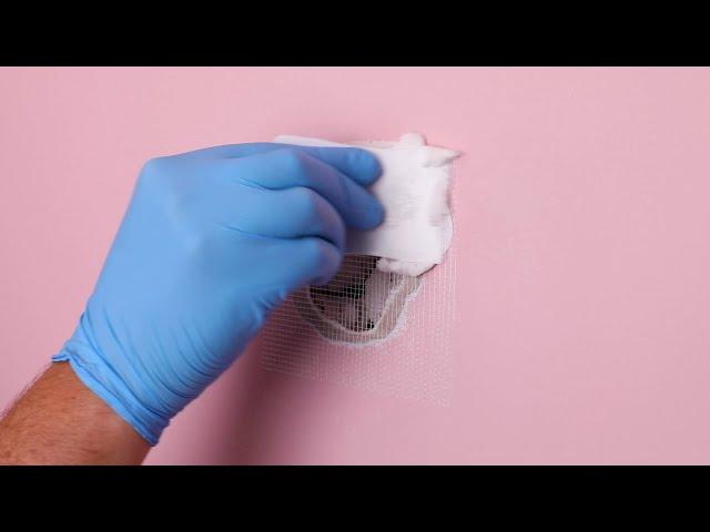 How to repair large holes in interior walls with Selleys Spakfilla Wall Repair Kit