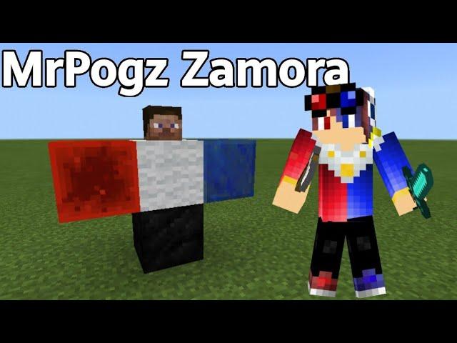 How to summon MrPogz Zamora | Minecraft Pe