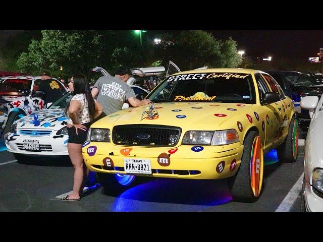 Texas Relays 2023 Capital Plaza Car Show in Austin, TX 4K