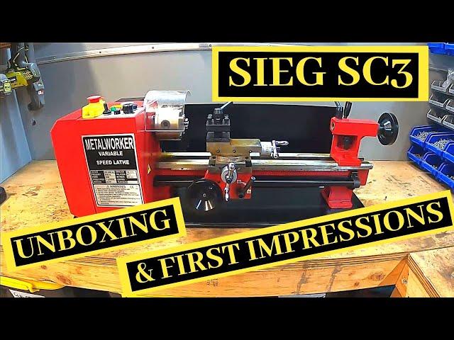 Sieg SC3 Unboxing & First Impressions