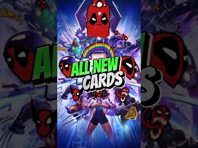 Marvel Snap all new cards in season Maximum Effort!!  #marvelsnap