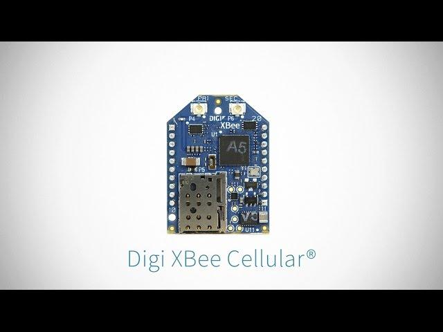 Meet the Digi XBee®  Cellular 4G LTE Cat 1 Embedded Modem