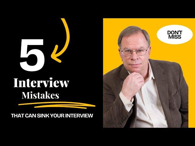 Never Say These Five Things in an Interview | Interview Tip