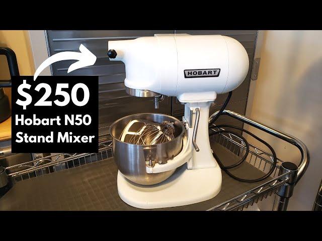 I bought a Hobart N50 Stand Mixer for $250 | KitchenAid or Hobart | What's Up Wednesday!