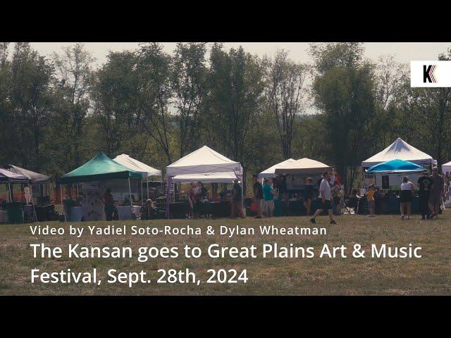 VLOG: The Kansan goes to the Great Plains Art and Music Festival