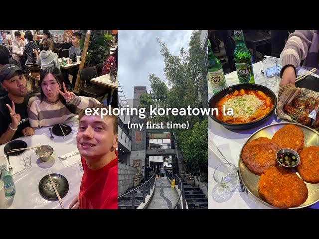 LA VLOG 4 | koreatown, louders, kpop albums, and lots of food