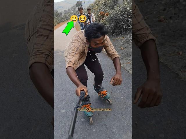 Village skating prem skating #short #boyes reaction #speedskating #trending #skater #shortvideo