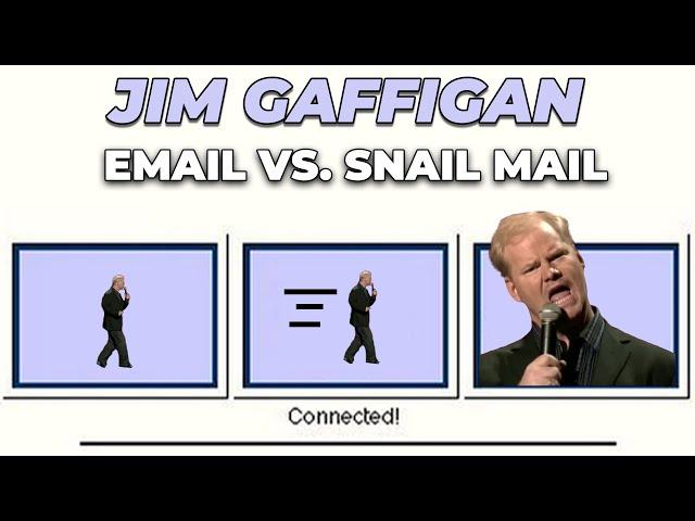 "Email vs. Snail Mail" - Jim Gaffigan Stand up (Beyond the Pale)