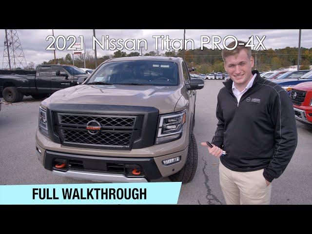 2021 Nissan Titan PRO-4X Full Walkthrough/Review|Nissan of Cookeville