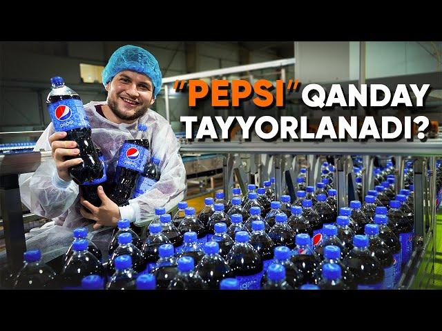 Pepsi qanday ishlab chiqariladi? — Hech kimga ko‘rsatilmagan zavod